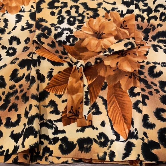 vtg dj & co cheetah leopard print tank top vtg size 16 please check measurements - Picture 5 of 7